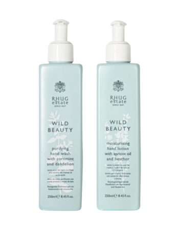 Rhug Wild Beauty Hand Wash and Hand Lotion