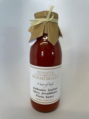 tenuta marmorelle authentic italian spicy arrabbiata pasta sauce