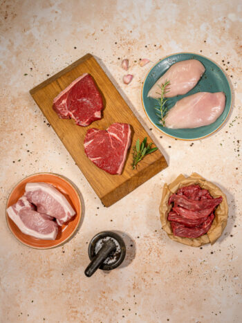 organic meat from a Rhug Estate meat box