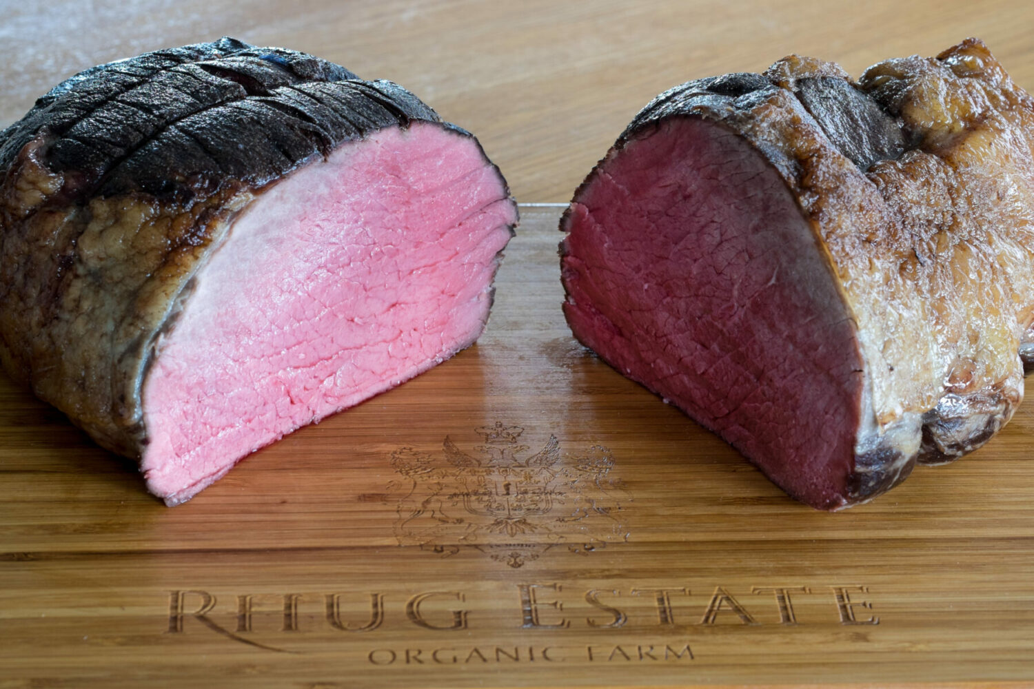 rhug estate organic beef topside joint 1.5kg
