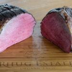 rhug estate organic beef topside joint 1.5kg