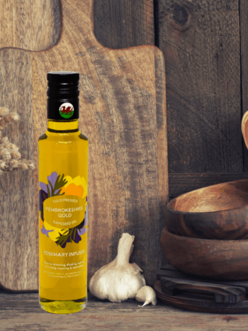 Pembrokeshire Gold Rosemary Infused Rapeseed Oil