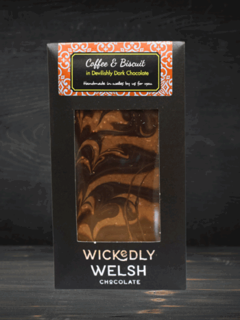 Wickedly Welsh Chocolate - Coffee and Biscuit