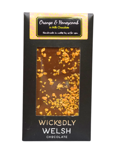 Wickedly Welsh Orange and Honeycomb Chocolate