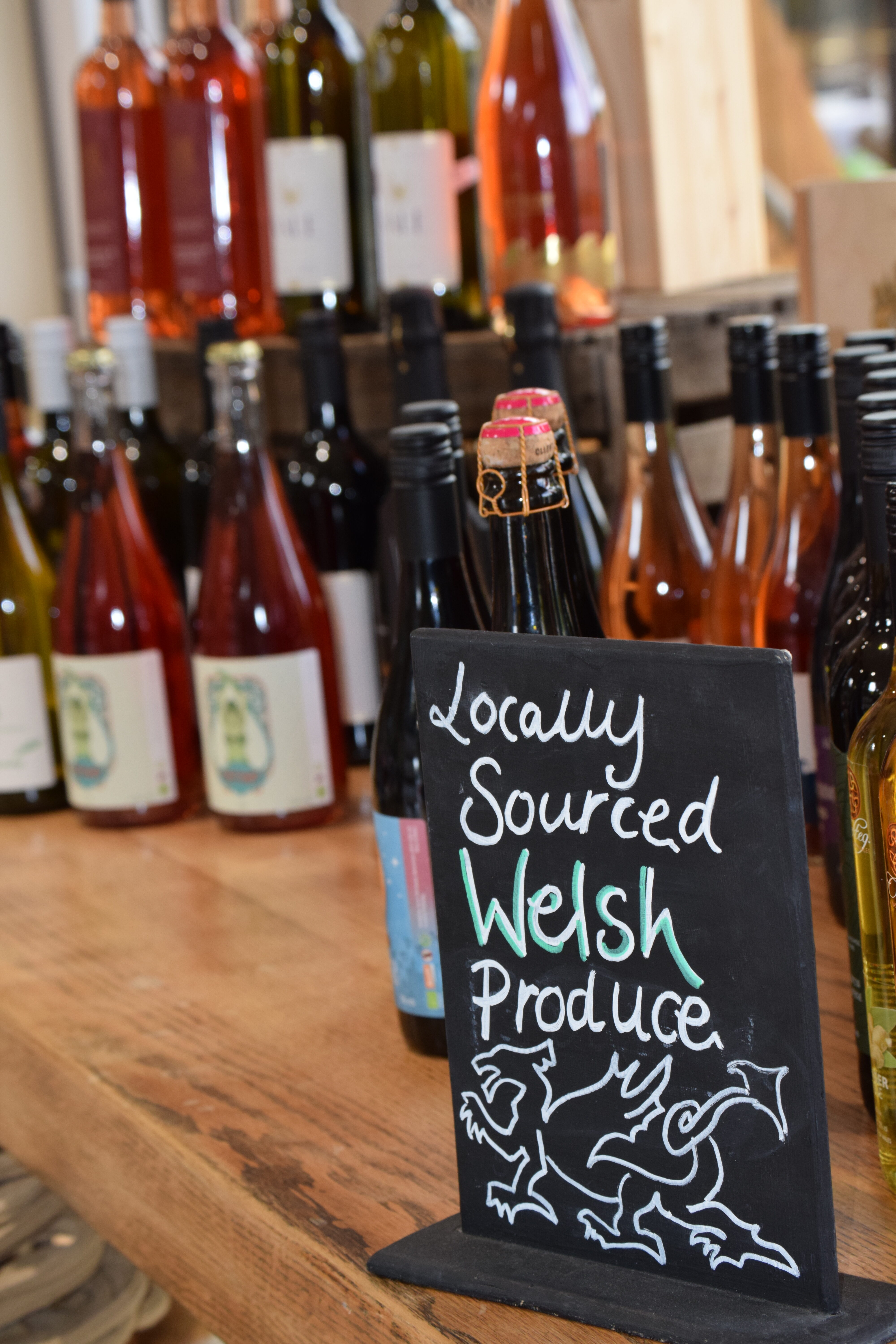 Locally Sourced Welsh Wines