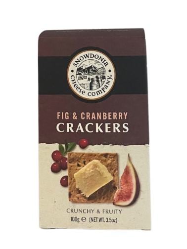 Snowdonia Cheese Company - Fig and Cranberry Crackers