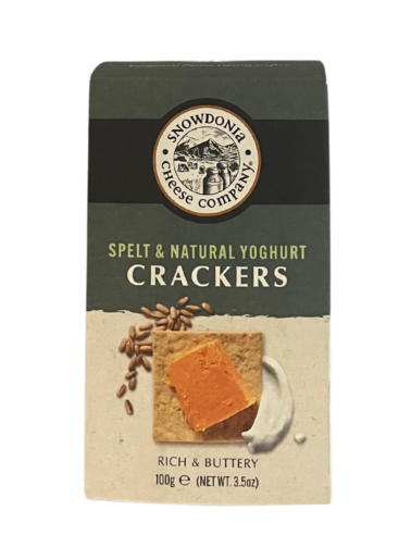 Snowdonia Cheese Company - Spelt and Natural Yoghurt Crackers