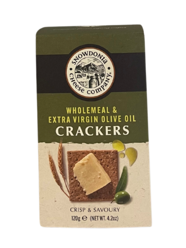 Snowdonia Cheese Company - Wholemeal and Extra Virgin Olive Oil Crackers