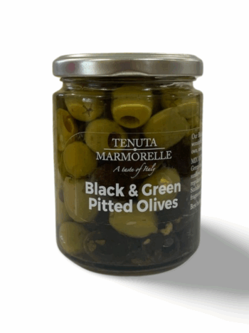 Tenuta Marmorelle Black and Green Olives