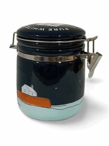 Halen Mon - Pure White Sea Salt church in sea Jar