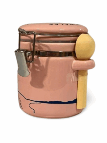 Halen Mon - Pure White Sea Salt Jar Pink (2)