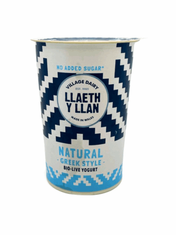 llaeth y llan natural greek style yogurt