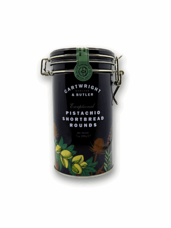 cartwright and butler pistachio shortbread rounds