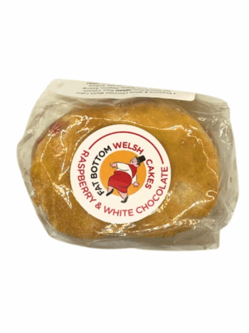 Fat Bottom Welsh Cakes Raspberry and White Chocolate
