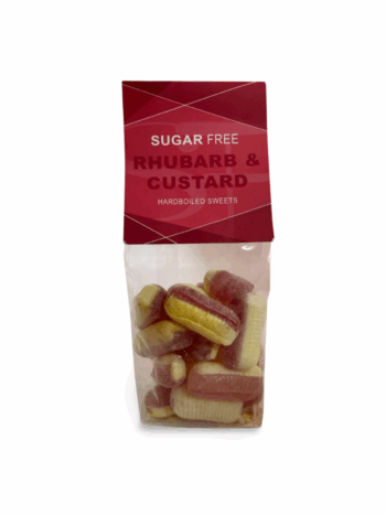 Rhubarb and Custard Sugar Free Sweets