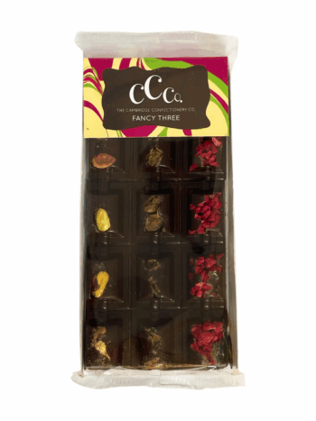 the cambridge confectionery co. fancy three barrel bar