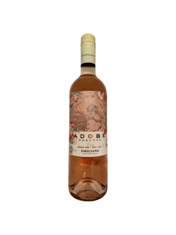 Adobe reserva Organic Rose wine