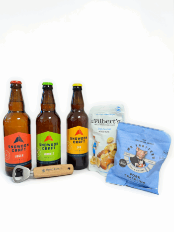 Beer and Snacks Hamper.