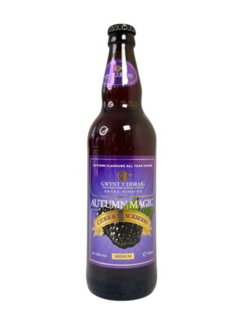 Gwynt y ddraig. Autumn magic, Cider and Blackberry