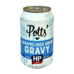 Potts' Caramelised onion gravy with HP sauce