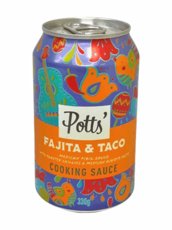 Potts' Fajita and Taco Cooking Sauce