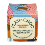 Play in Choc - Endangered animals - Organic Chocolate with Surprise Toy