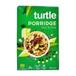 Turtle Porridge with Goji and chia.