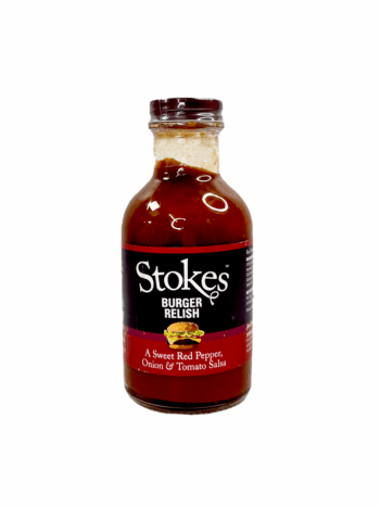 Sweet Red Pepper, Onion and Tomato Burger Relish - By Stokes