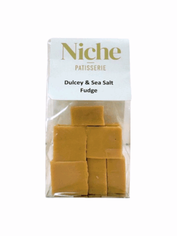 Niche Patisserie - Dulcey and sea salt fudge
