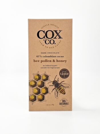 Cox & Co. Bee Pollen & Honey Dark Chocolate