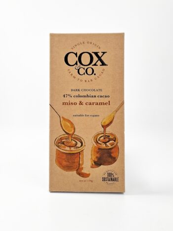 Cox & Co. Miso & Caramel Dark Chocolate