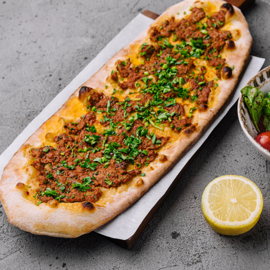 Lamb mince flatbreads