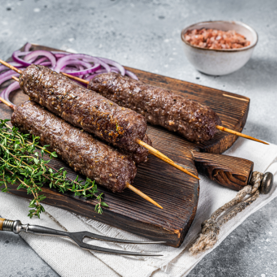 Lamb mince koftas