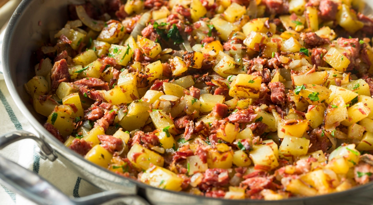 corned beef hash recipe